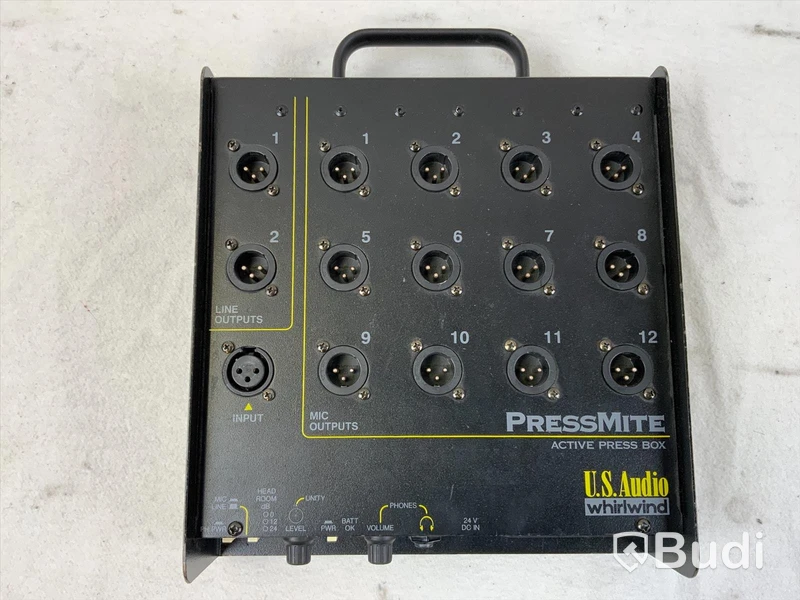 XLR Splitter. PressMite 12 kanaler