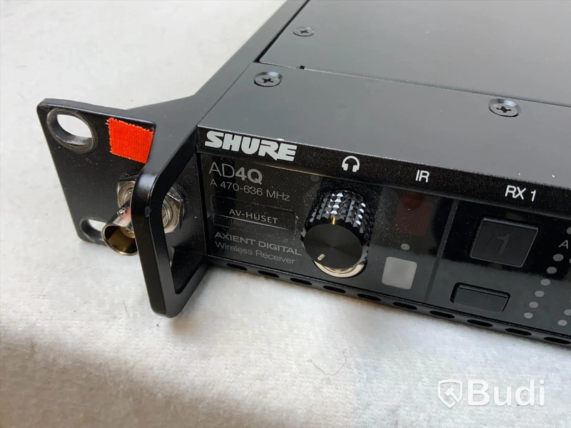 Mikrofonmottagare. SHURE AD4Q, Digital trådlös mottagare