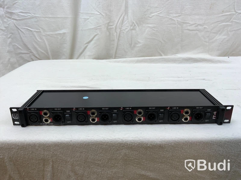 DI-box 4 kanaler