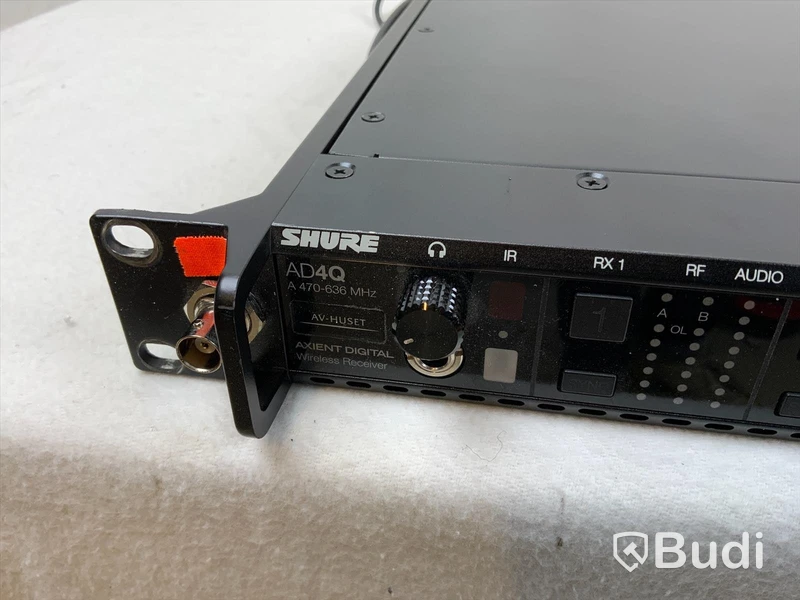 Mikrofonmottagare. SHURE AD4Q, Digital trådlös mottagare