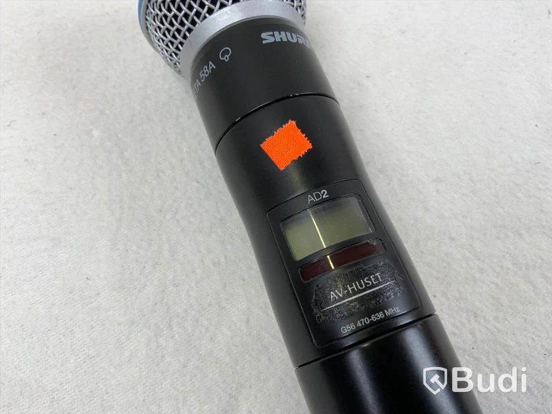 Trådlös mikrofon SHURE AD2 BETA 58A