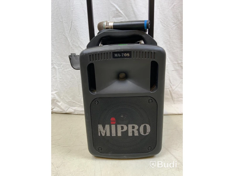Batterihögtalare Mipro med mic och headset