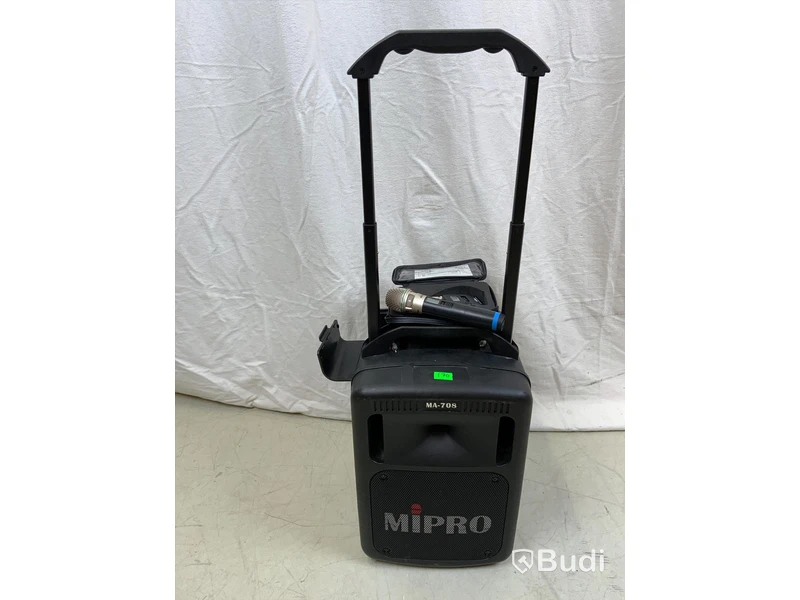Batterihögtalare Mipro med mic och headset