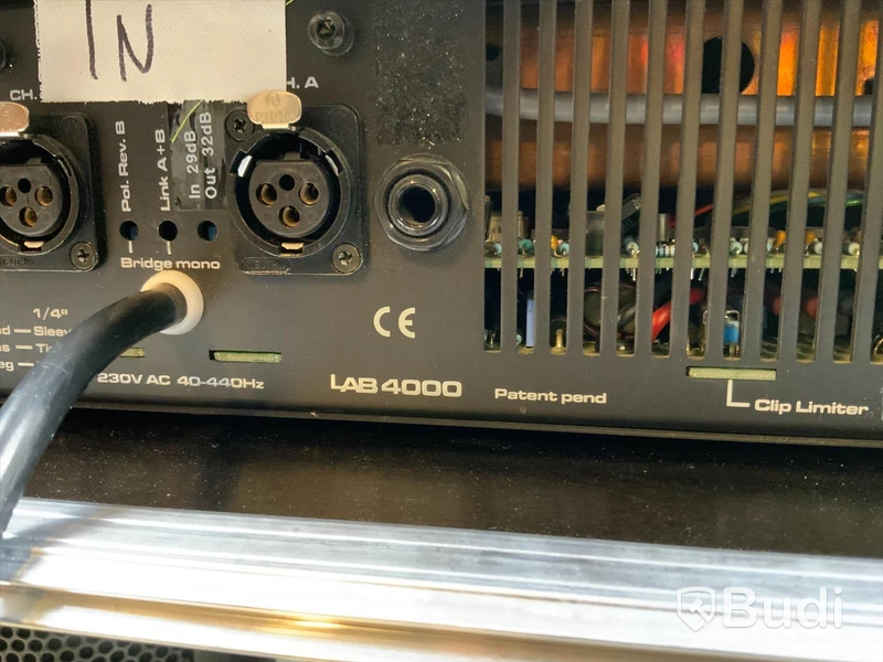 Högtalare + slutsteg. EV ZX3-90 & LAB 4000