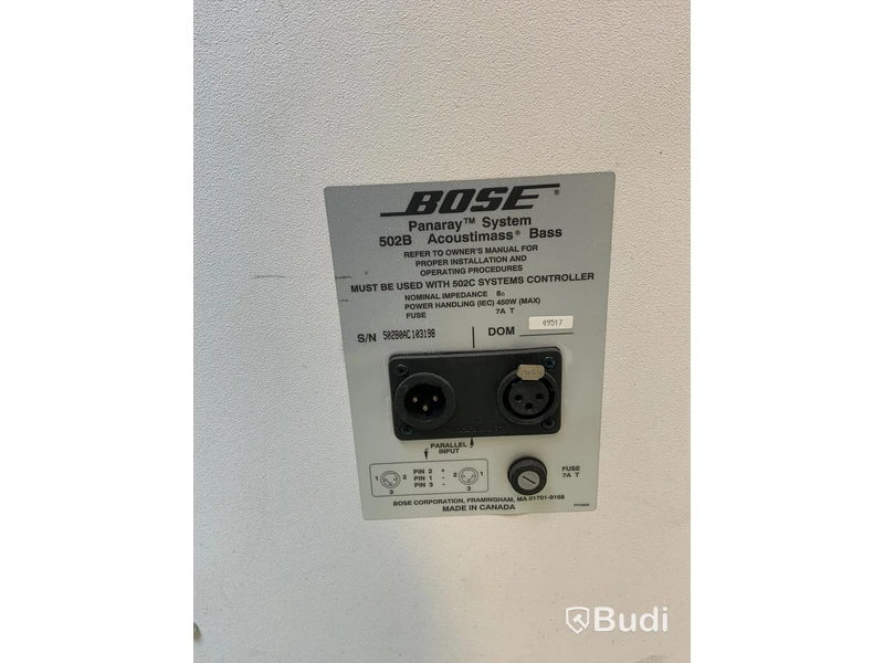 Bashögtalare BOSE panaray 502B