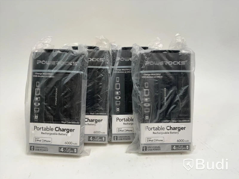 4st Powerocks powerbank 6000mAh