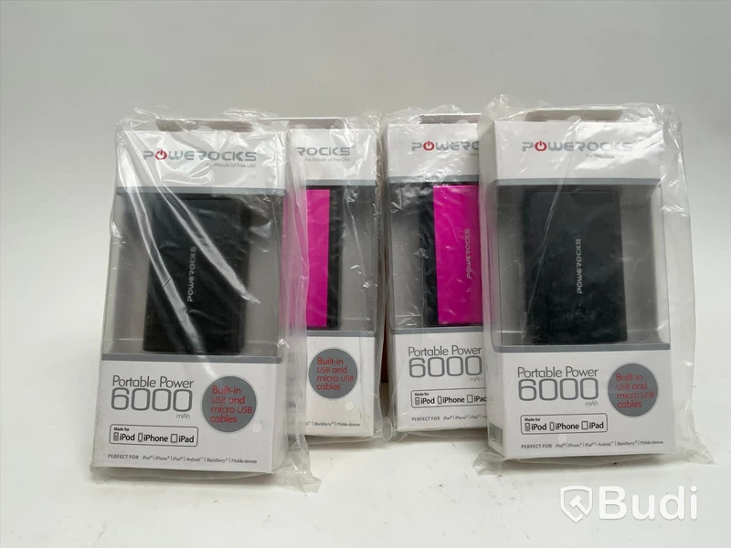 4st Powerocks powerbank 6000mAh