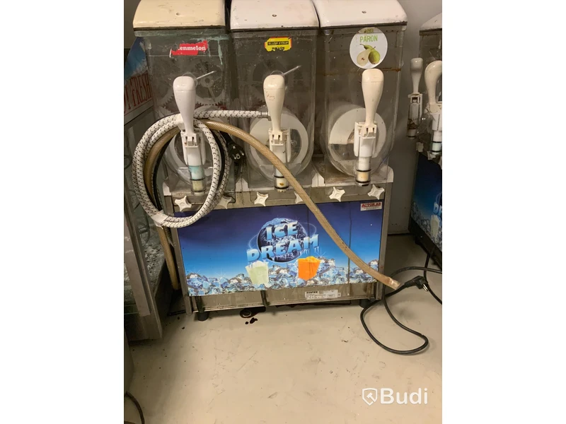 3x slushmaskiner.