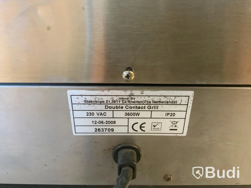 Hendi Double contact grill