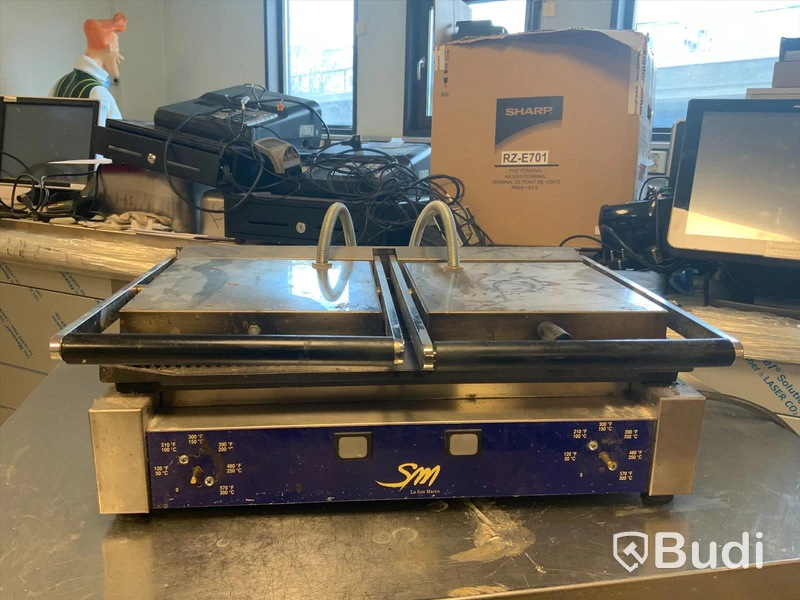 SM P 2 R dubbel kontakt grill