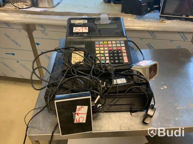 Sam4s ER-280MB kassamaskin inkl scanner