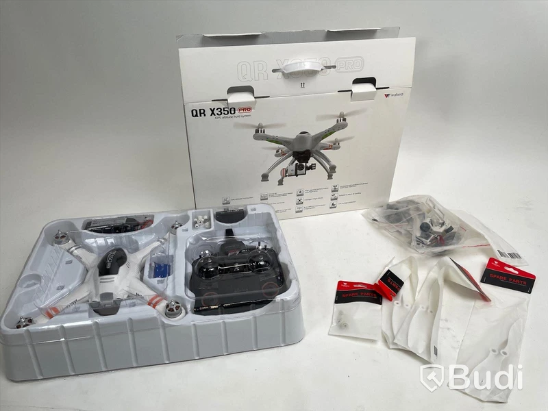 Drönare QuadCopter Walkera QR x350 med gimbal