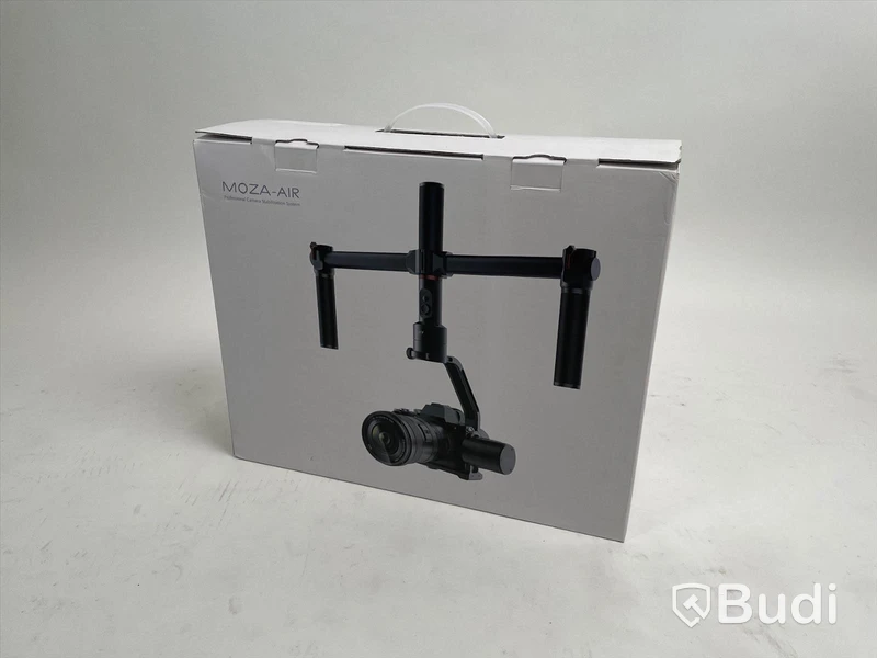 Gimbal kamerastabilisator Moza-Air med dubbelhandtag och case samt laddare