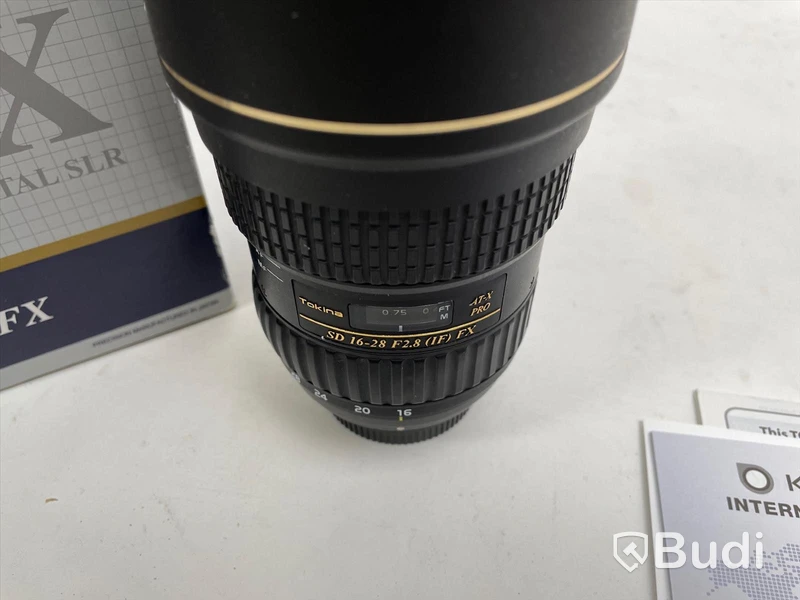 Tokina Objektiv AT-X 16-28mm F.28 Pro FX för Nikon