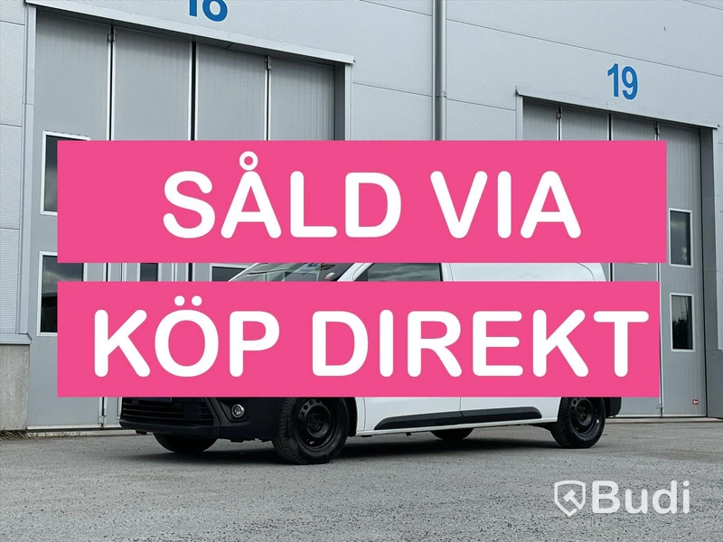 Lätt lastbil Toyota ProAce Skåpbil 1.6 D-4D Euro 6 116hk