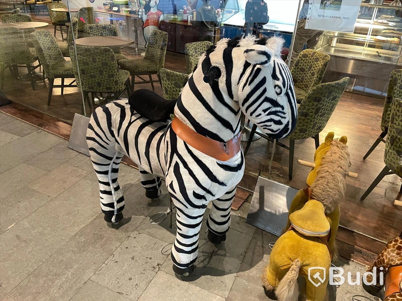 Mekanisk Zebra Modell Större