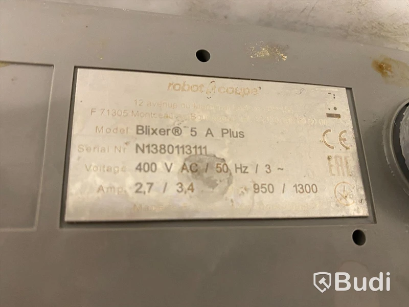 Blixer Robot Coupe Blixer 5 Plus Inköpt för 18 000 SEK