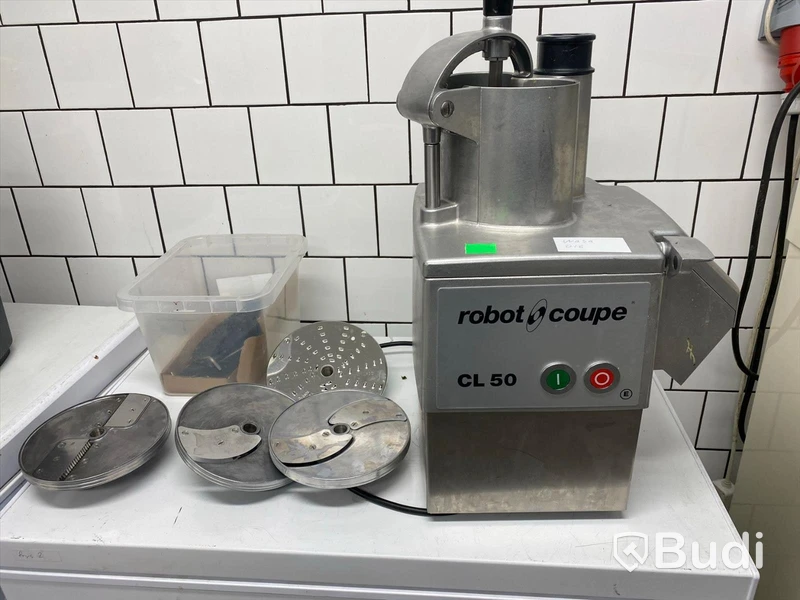 Robot Coupe grönsaksskärare CL50 E Ultra med fyrpack skärverktyg Inköpt för ca 17 000 SEK