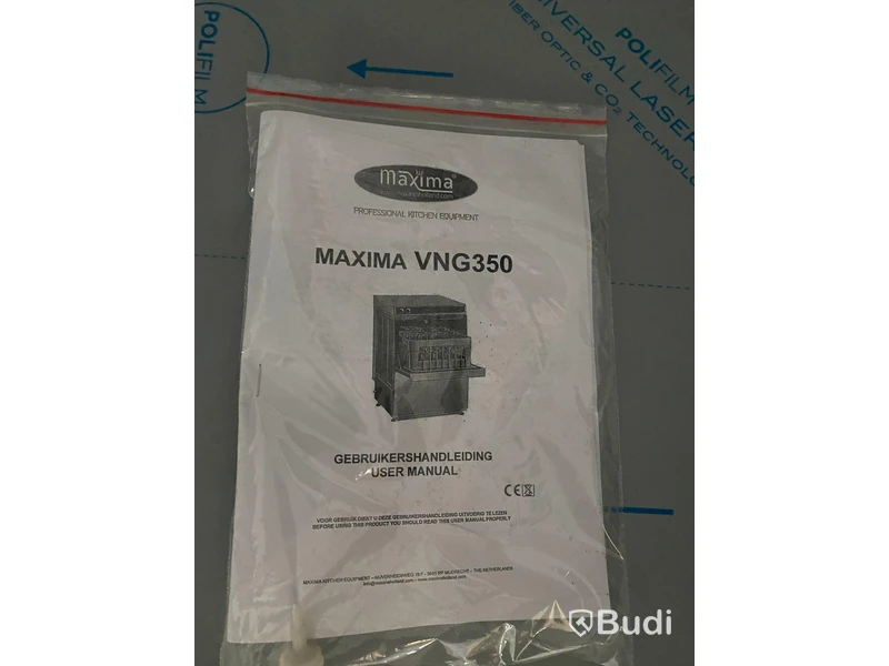 Glasdiskmaskin VNG350 B425xd485h630