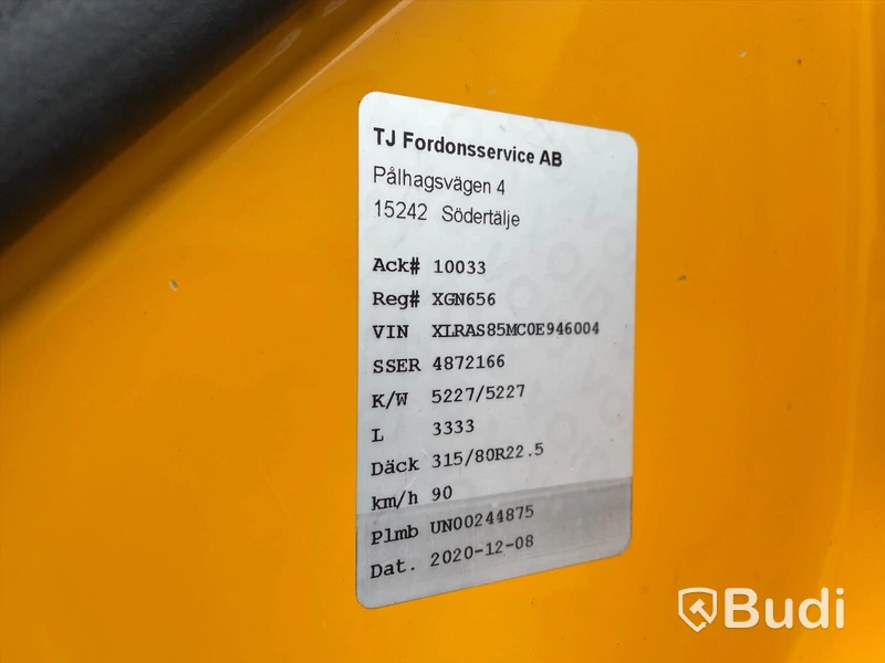 Lastbil DAF CF FAS 85.410T Dumper