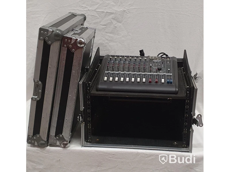 Mixerrack inklusive MACKIE DFX12 Mixer.