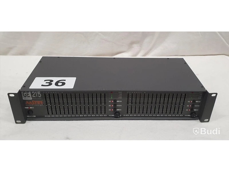 Master Audio Design GE215 - Equalizer.