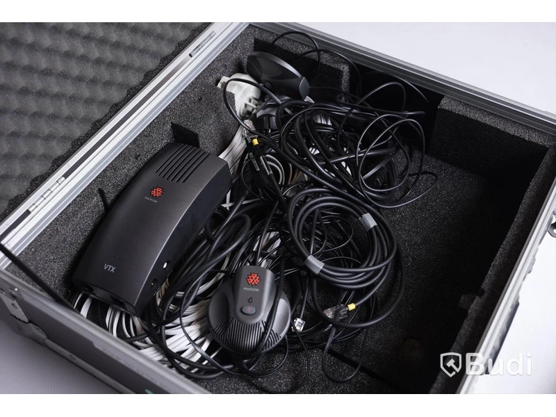 Konferenstelefon kit med case. POLYCOM VTX 1000