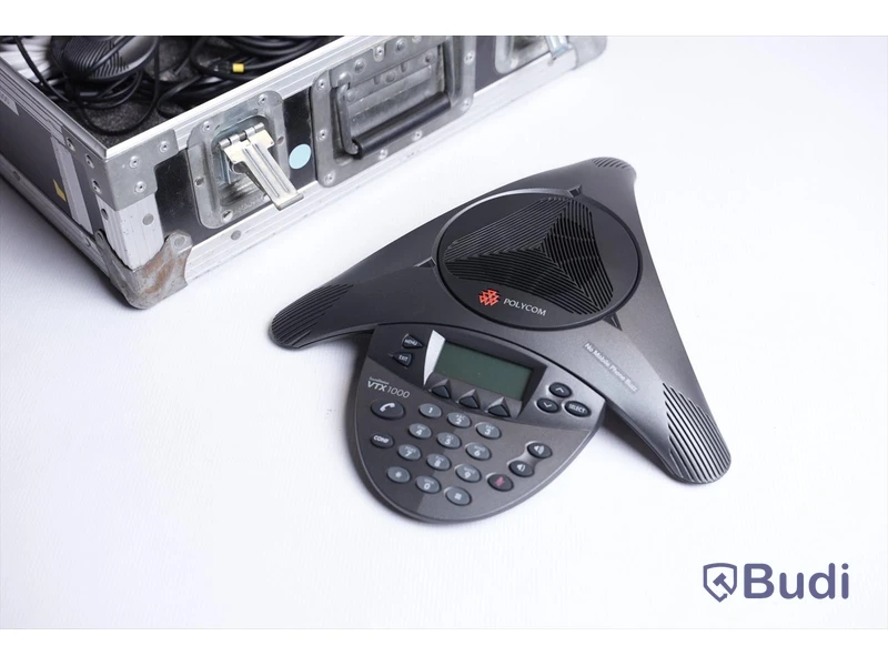 Konferenstelefon kit med case. POLYCOM VTX 1000