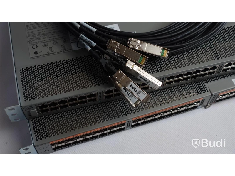 Cisco Nexus 5548UP samt Cisco Nexus 2248 TP Fabric Extender ink 7st DAC kablar