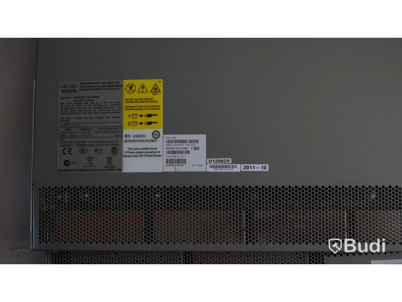 Cisco Nexus 5548UP samt Cisco Nexus 2248 TP Fabric Extender ink 7st DAC kablar