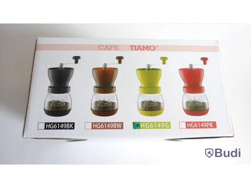 1st CafeDeTiamo Coffee Grinder samt Ceramic coffee dripper