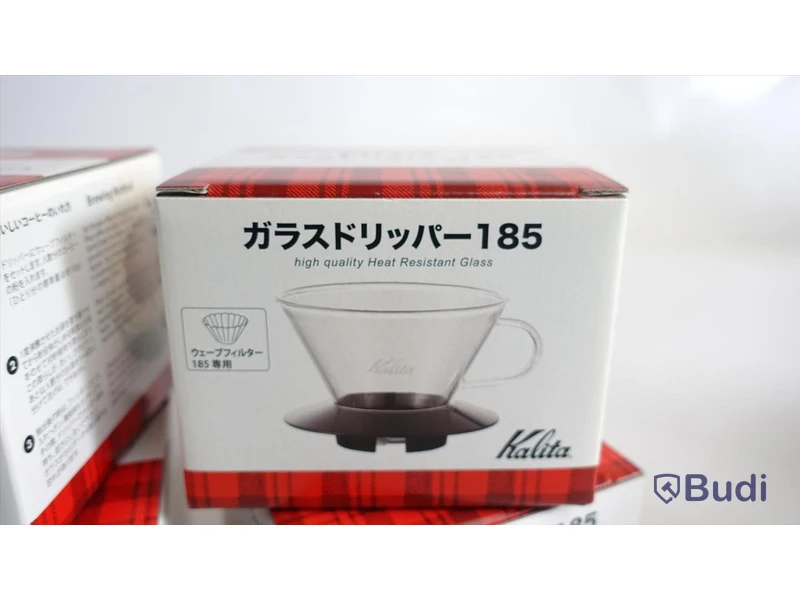 4st Kalita dripper 2st gröna och 2st mörka, i glas