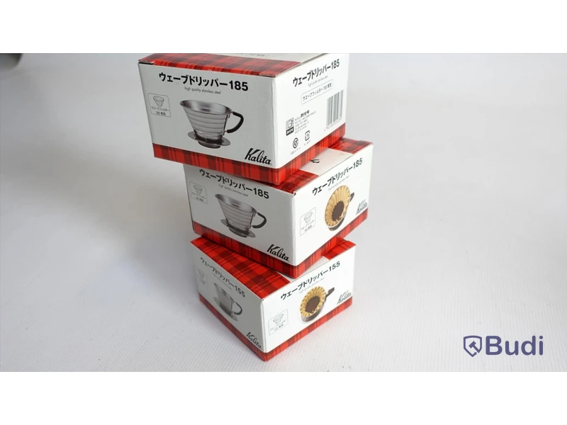 3st Kalita drippers i rostfritt olika storlekar