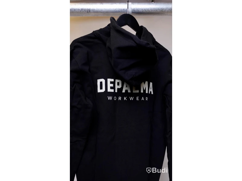Tröja med luva & denim skjorta, DEPALMA. Storlek M