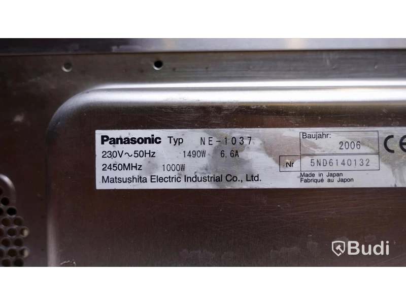 Mikrovågsugn, Panasonic NE-1037
