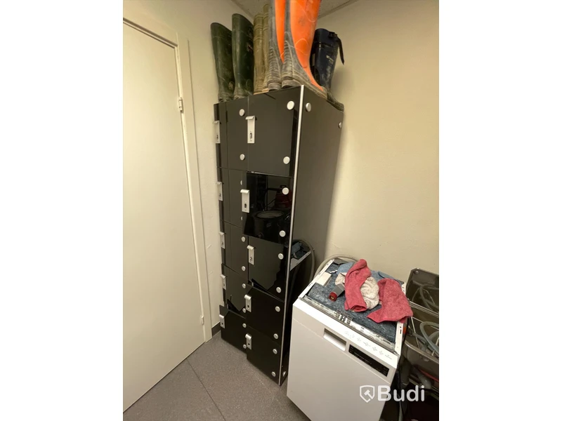 Omklädningsskåp med totalt 10st låsbara skåp