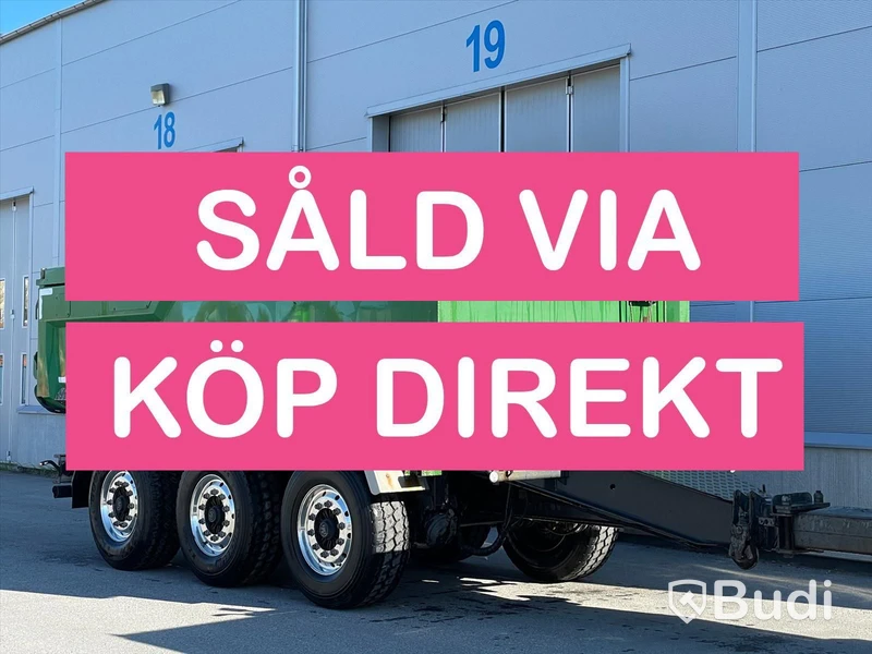 Släpvagn med tipp Sörling-ilsbo 3SSGM SÅLD VIA KÖP DIREKT.