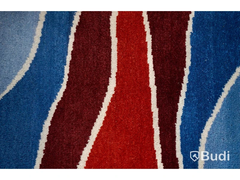 Handknuten dörrmatta i ull av högsta kvalité