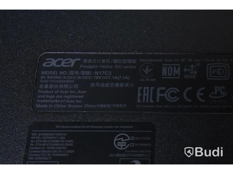 Bärbar Gamingdator acer Predator
