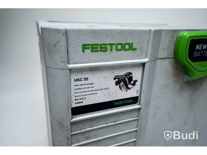 FESTOOL cirkelsåg HKC 55 Li 5,2 EBI-plus -SCA