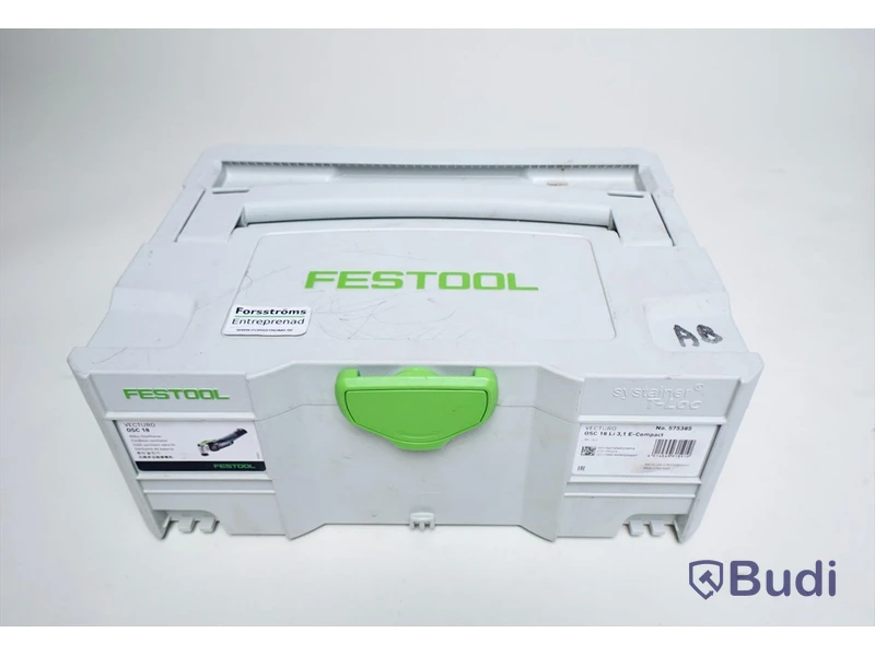 FESTOOL multiverktyg Vecturo OSC 18 Li 3, 1 E-Compact