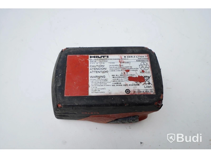 HILTI Dammskydd + HILTI batteri