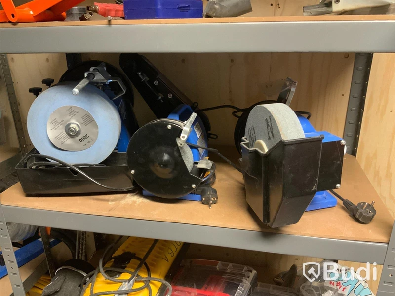 3st Slipmaskiner  varv 2 st Meec och 1st Scheppach Tiger 2000s