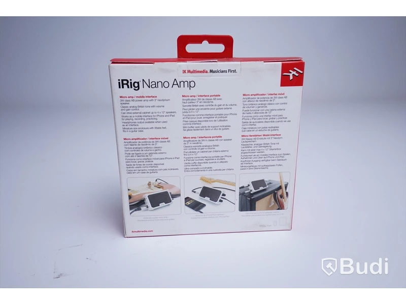iRig Nano Amp minigitarrförstärkare