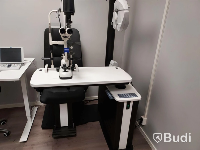 Optiker utrustning, undersöknings unit, se spec. Nidek, Huvitz, Medinanstrus. . Auktionen omstartad.