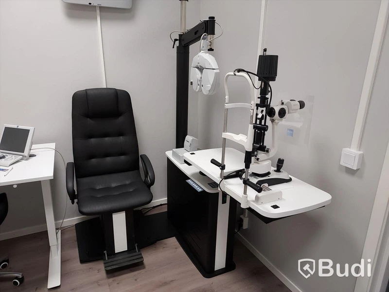 Optiker utrustning, undersöknings unit, se spec. Nidek, Huvitz, Medinanstrus. . Auktionen omstartad.