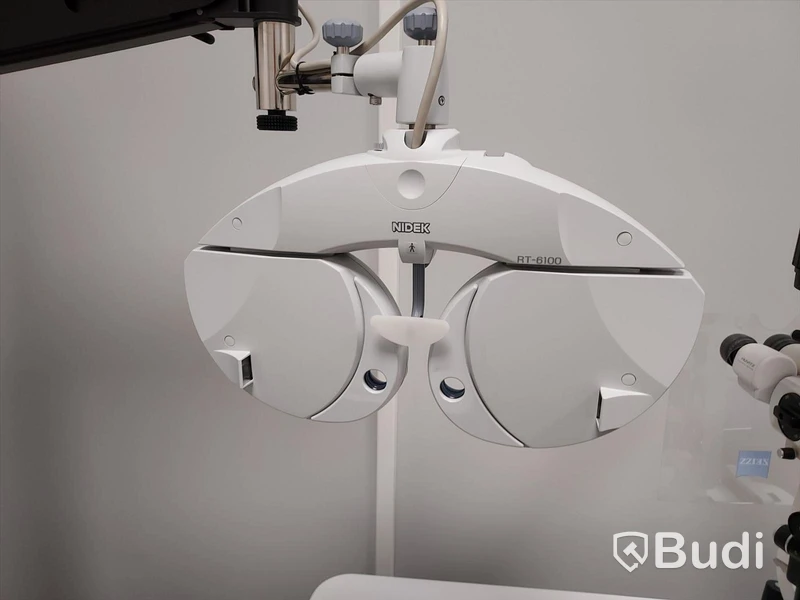 Optiker utrustning, undersöknings unit, se spec. Nidek, Huvitz, Medinanstrus. . Auktionen omstartad.