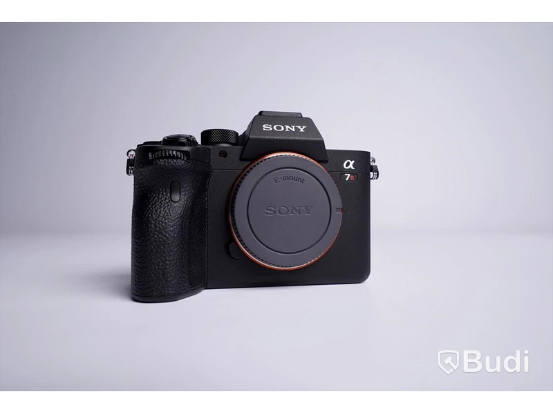 Sony A7RIV kamerahus ink orginalkartong och laddare och batteri