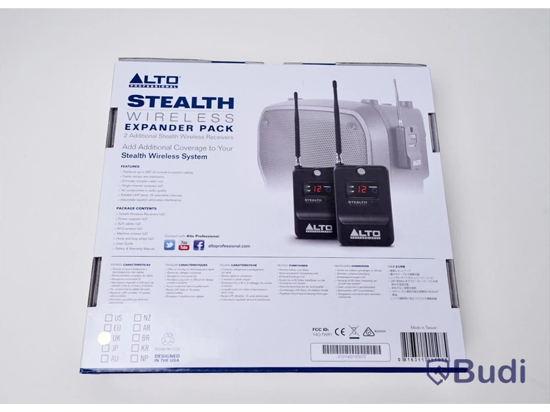 Trådlöst ljudöverföringssystem / Alto Ste­alth Wire­less Expan­sion Kit
