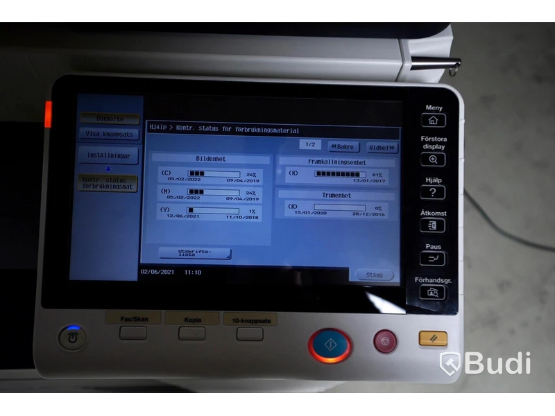 Multifunktionell skrivare Konica Minolta bizhub C754e